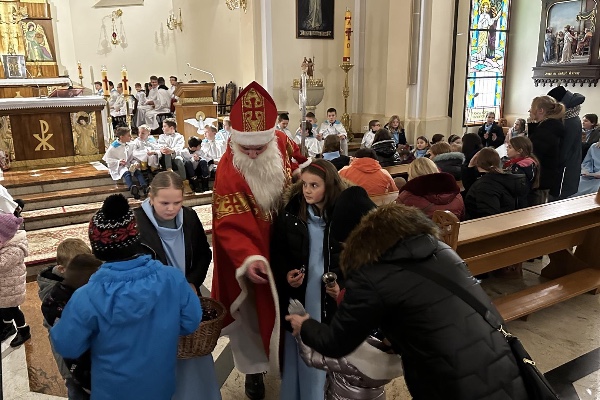 Spotkanie ze świętym Mikołajem (06.12.2023 r.)