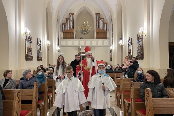 Spotkanie ze Świętym Mikołajem (06.12.2021 r.)